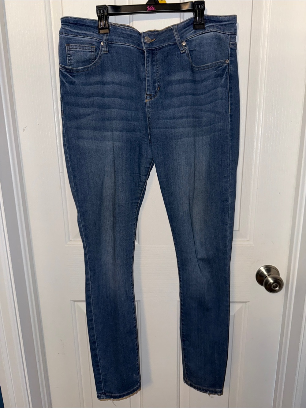 Guess Mid-Rise Blue Women's Jeans